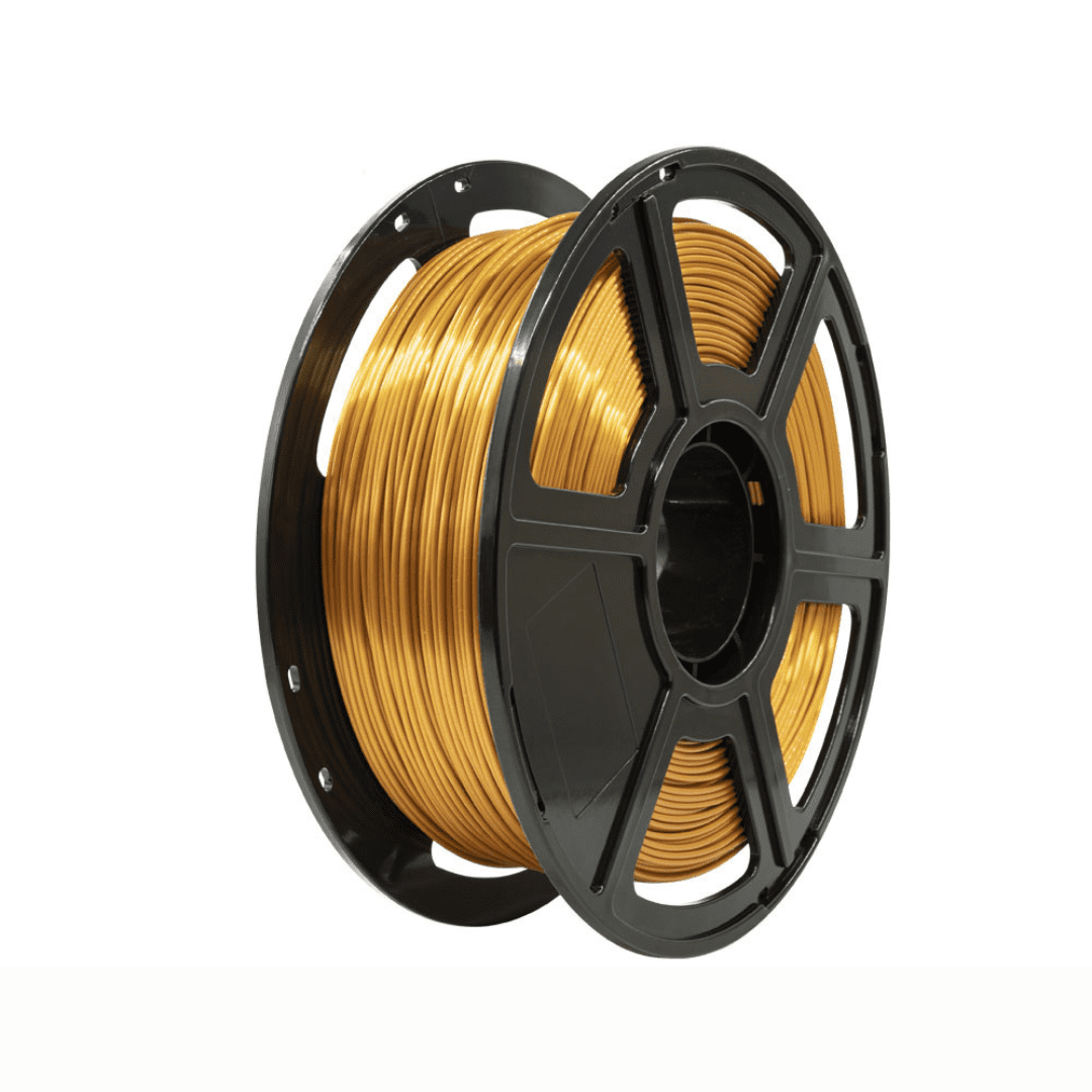 Silk PLA Gold 1.75mm filament spool