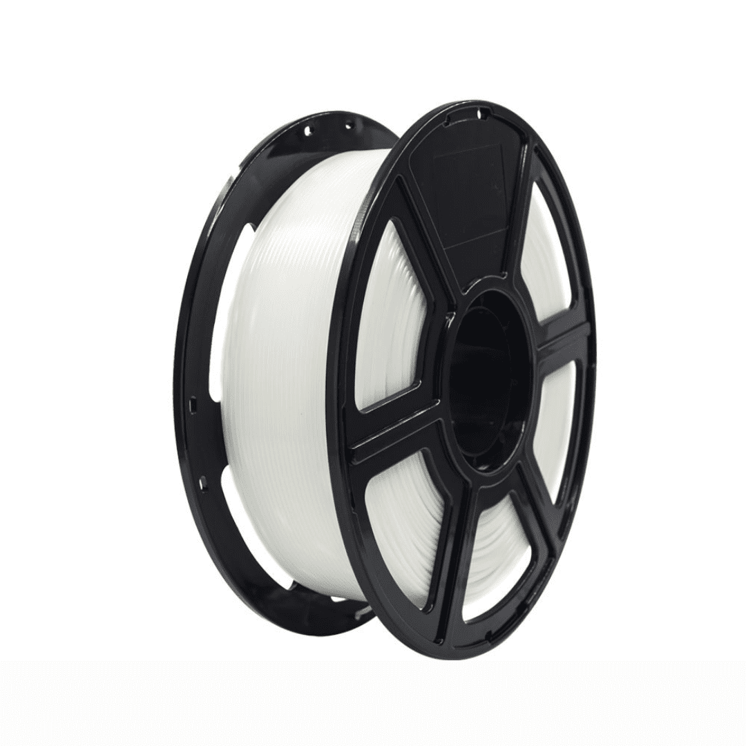 Silk PLA White 1.75mm filament spool