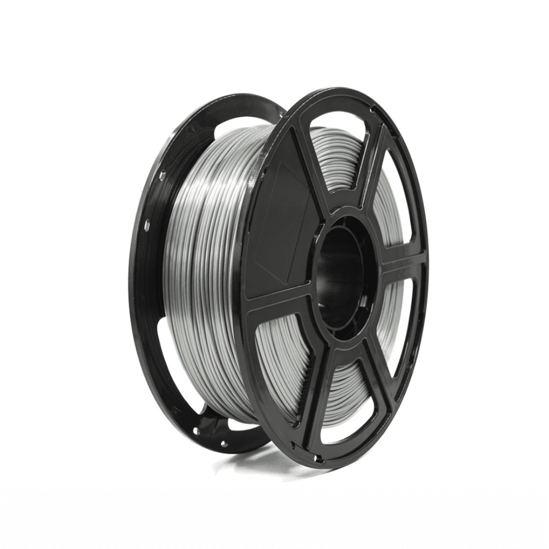 PLA Silver Pro 1.75mm filament spool