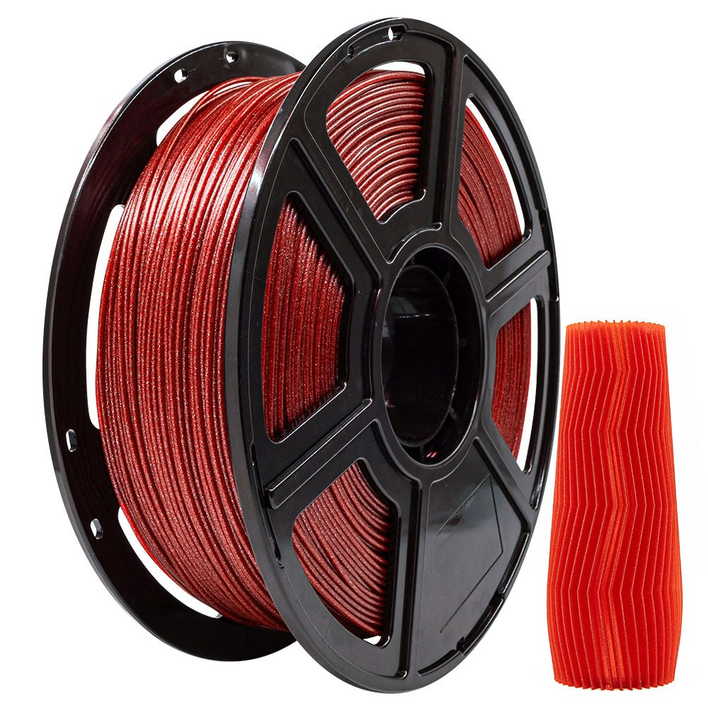 PLA Galaxy Red 1.75mm filament spool