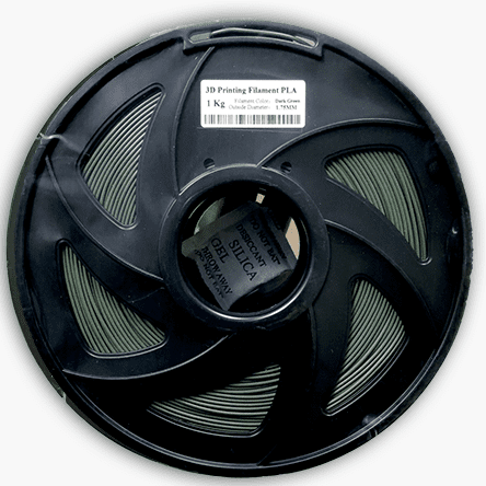 PLA Army Green Pro 1.75mm filament spool