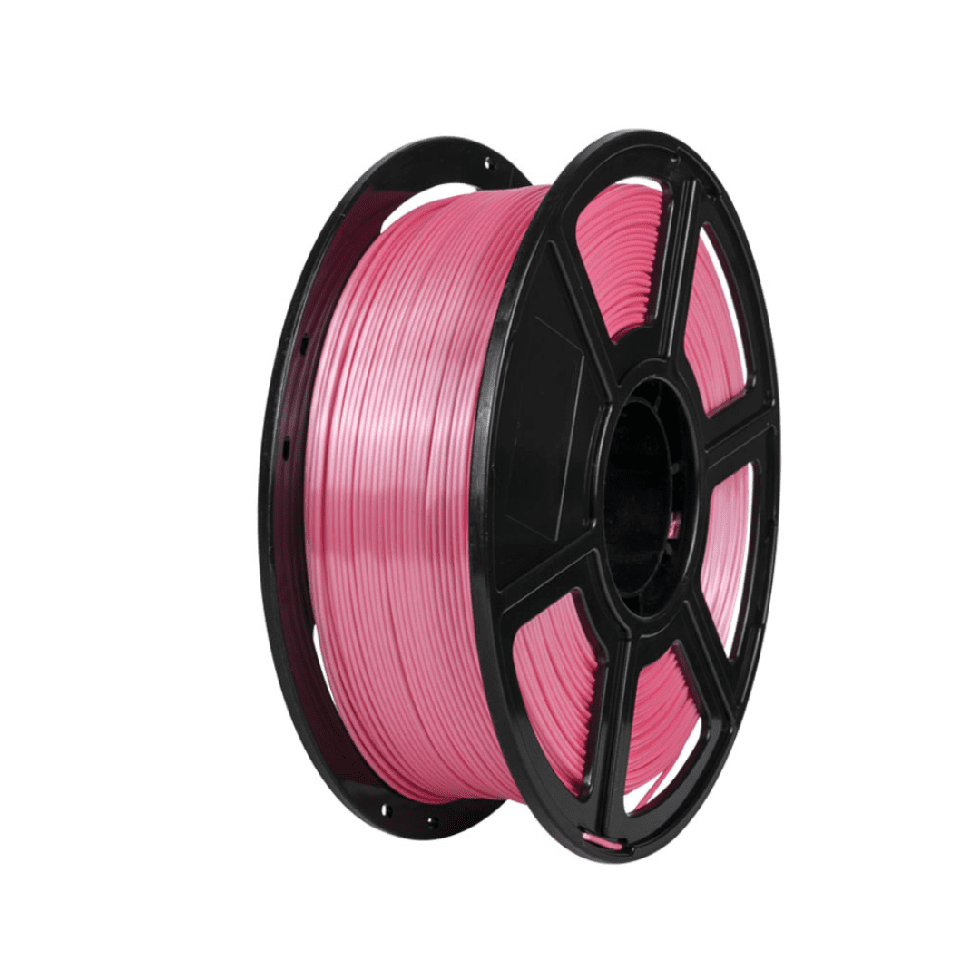 Silk PLA Pink 1.75mm filament spool