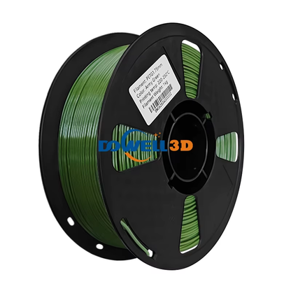 DOWELL3D PETG Army Green — 1 kg / 1.75 mm, manufacturer image supplied by owner